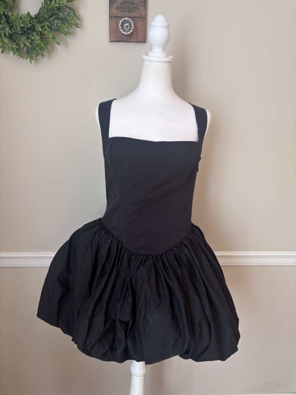 NWT BABYBOO Womens Size XXL Maricia Mini Dress Black Sleeveless